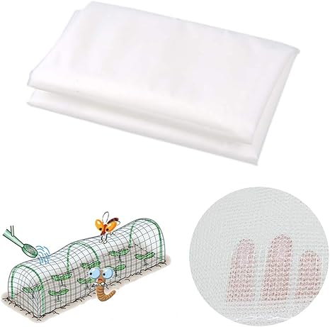 Amazon Pettoya 防虫ネット 防鳥ネット 1 8m 6m 野菜栽培 軽量 ベランダ 庭 農業 園芸に適用虫除け網 鳥よけネット 防鳥 防獣ネット