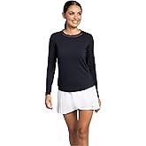IBKUL Athleisure Wear Sun Protective UPF 50+ Icefil Cooling-Long Sleeve Crew Neck with Mesh-83000