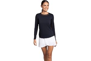 IBKUL Athleisure Wear Sun Protective UPF 50+ Icefil Cooling-Long Sleeve Crew Neck with Mesh-83000