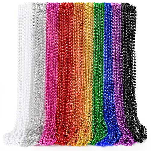 EOBOH Mardi Gras Beads Necklace Party Favors