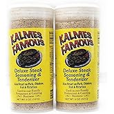 2 Pack of Deluxe Famous Steak Seasoning and Tenderizer Kalmes 5oz
