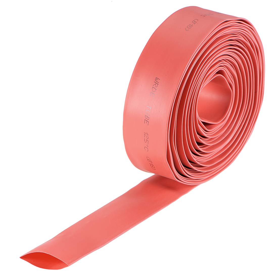 sourcing map Heat Shrink Tubing, 18mm Dia 2:1 rate Shrinkable Tube Cable Sleeve 7m - Red