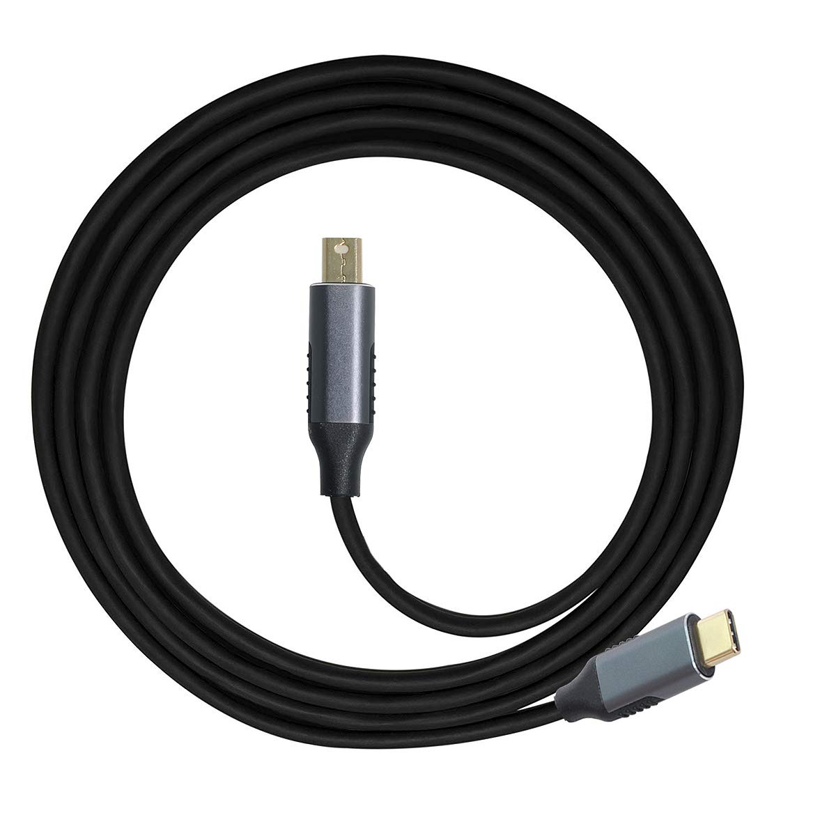 CY USB C to Mini Displayport Adapter 4K for Monitor MacBook Laptop Mini Displayport to USB C Cable