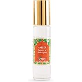 Nemat Amber Perfume Oil Roll-On, 10 ml | Long Lasting, Alcohol Free, Essential Oil Based, Unisex, Roll-On Bottle