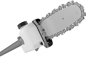 WILD BADGER POWER Sunseeker Pole Saw Attachment Universal Automatic Lubrication for Cutting Limbs and Brush, Automatic Lubrication