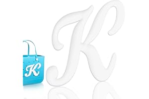 ANZUSY Letter Charms for Bogg Bag, Decorative Letter Compatible with Bogg Bag Original All Models, Alphabet Lettering Accessories for Simple Modern Handbag Beach Tote Bag, Bogg Bag Accessories