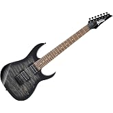 Ibanez Gio GRG7221QA 7-String - Transparent Black Sunburst