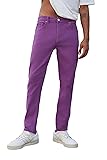 ABSECAI Mens Jeans Pants Skinny Slim Fit Comfy