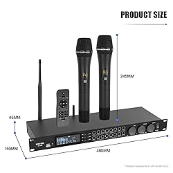 Micfuns KT900-PRO Professional KTV Wireless