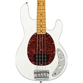 Sterling By Music Man StingRay Classic RAY24CA Bass Guitar - Olympic White