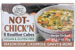 EDWARD & SONS Edwards and Sons Natural Bouillon Cubes - Not Chick n - 2.5 oz - Case of 12