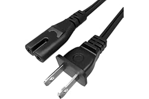 TROSPOW 8.2ft 2 Prong AC Power Cord Replacement for Xbox One 1 Series X S Game Console Power Adapter Supply Cord Cable