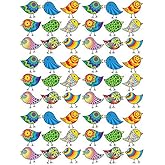 Chirping Birds - 48733 - Ceramic & Glass Decals - 3 Sizes - Choose Ceramic or Glass