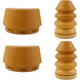 Lssapr 52088684AB Front and Rear Jounce Bumper Kit, Upper Lower Support Suspension Shock Bumper Stop Rubbers Replacement for Jeep Liberty KJ 2002-2007, 52088705AB
