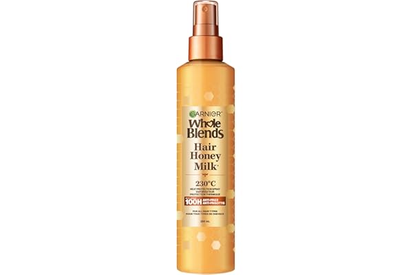 Garnier Heat Protectant Spray For Damage, Frizz Control Product, Prevents Breakage, Without Sulfates, Parabens or Mineral Oil