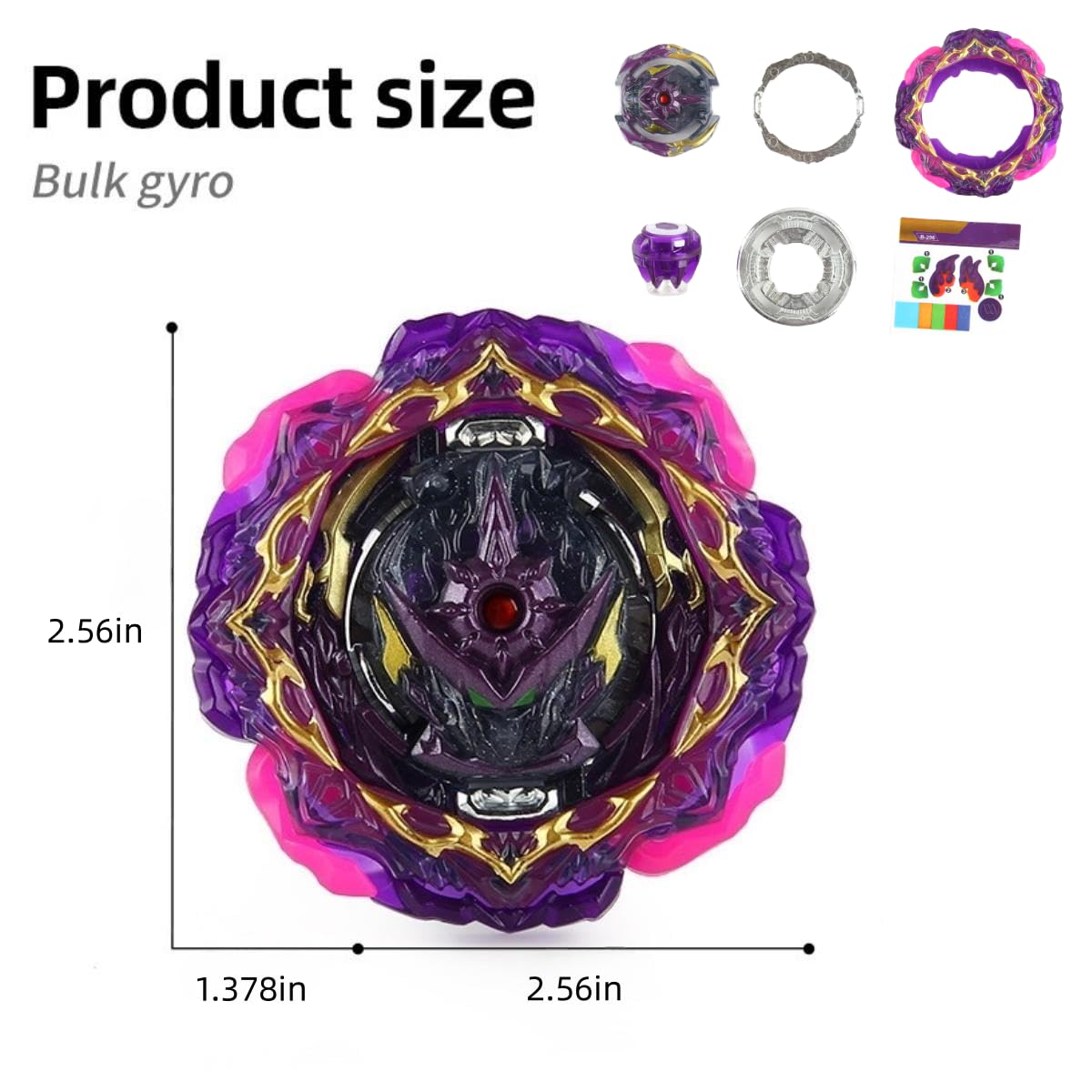 Gyro Boys Kids Gift 11 Top Burst Gyro Toy Blade Set Game Barricade Lucifer Burst Spriggan Divine Belial Birthday Party Gift.