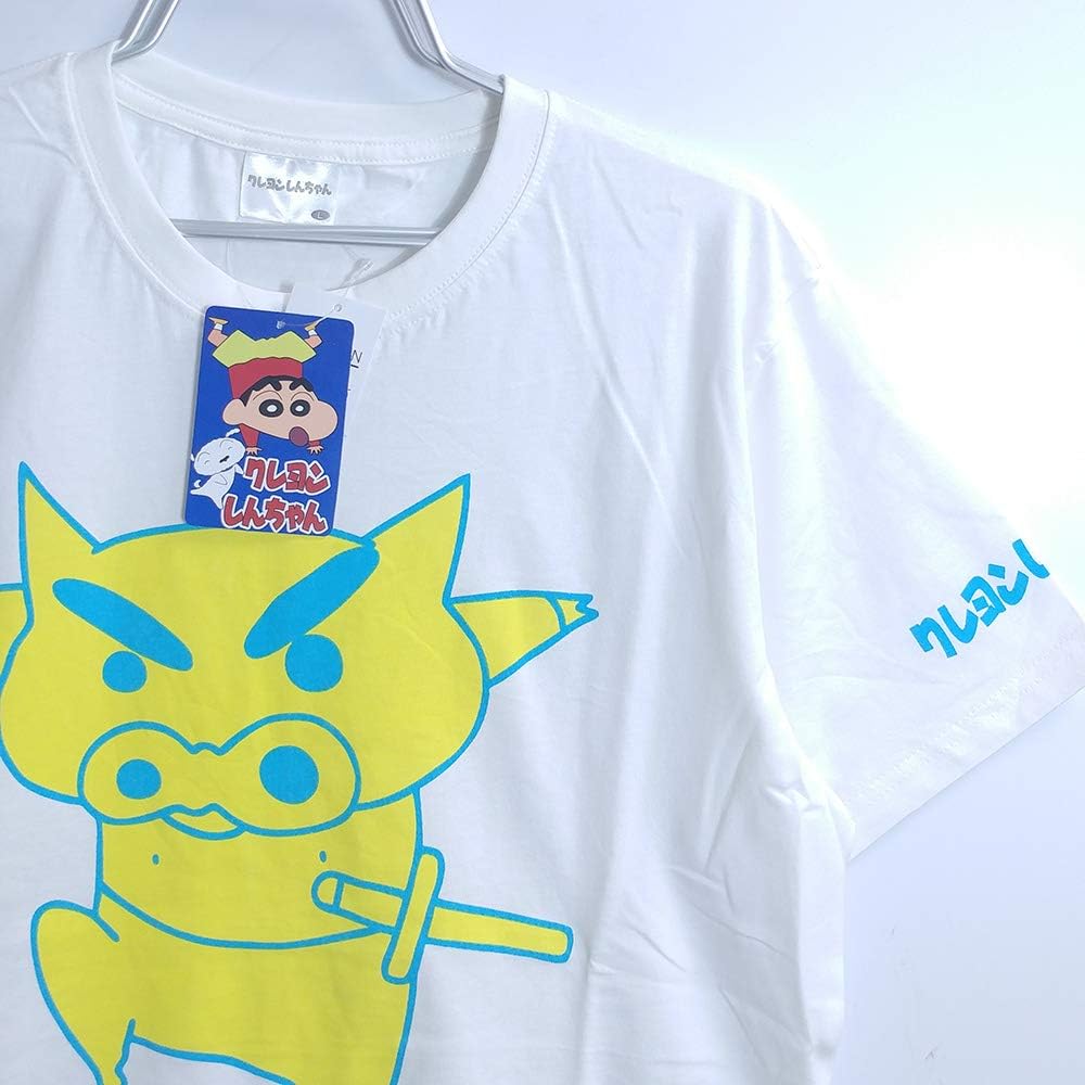Amazon クレヨンしんちゃん Tシャツ L ぶりぶりざえもん 双葉社 キャラ グッズ ホワイト 58 Tシャツ カットソー 通販