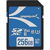 SABRENT Rocket V60 256GB SD UHS-II Memory Card R270MB/s W170MB/s (SD-TL60-256GB)