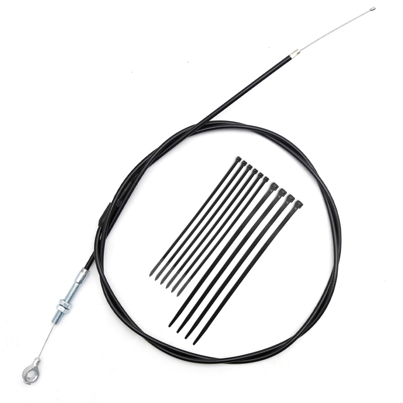 Photo 1 of 75'' Go -Kart Throttle Cable, Minibike Mini Bike ATV Cycle Straight End for VM22 VM24 - PZ27