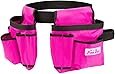 The Original Pink Box PB2BELT Tool Belt, 10-Pocket, Pink