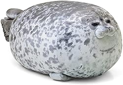 MerryXD Chubby Blob Seal Pillow,Stuffed Cotton