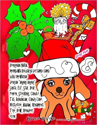 Keinginan Natal Membawa Keluarga Bersama Sama Buku Mewarnai Dengan