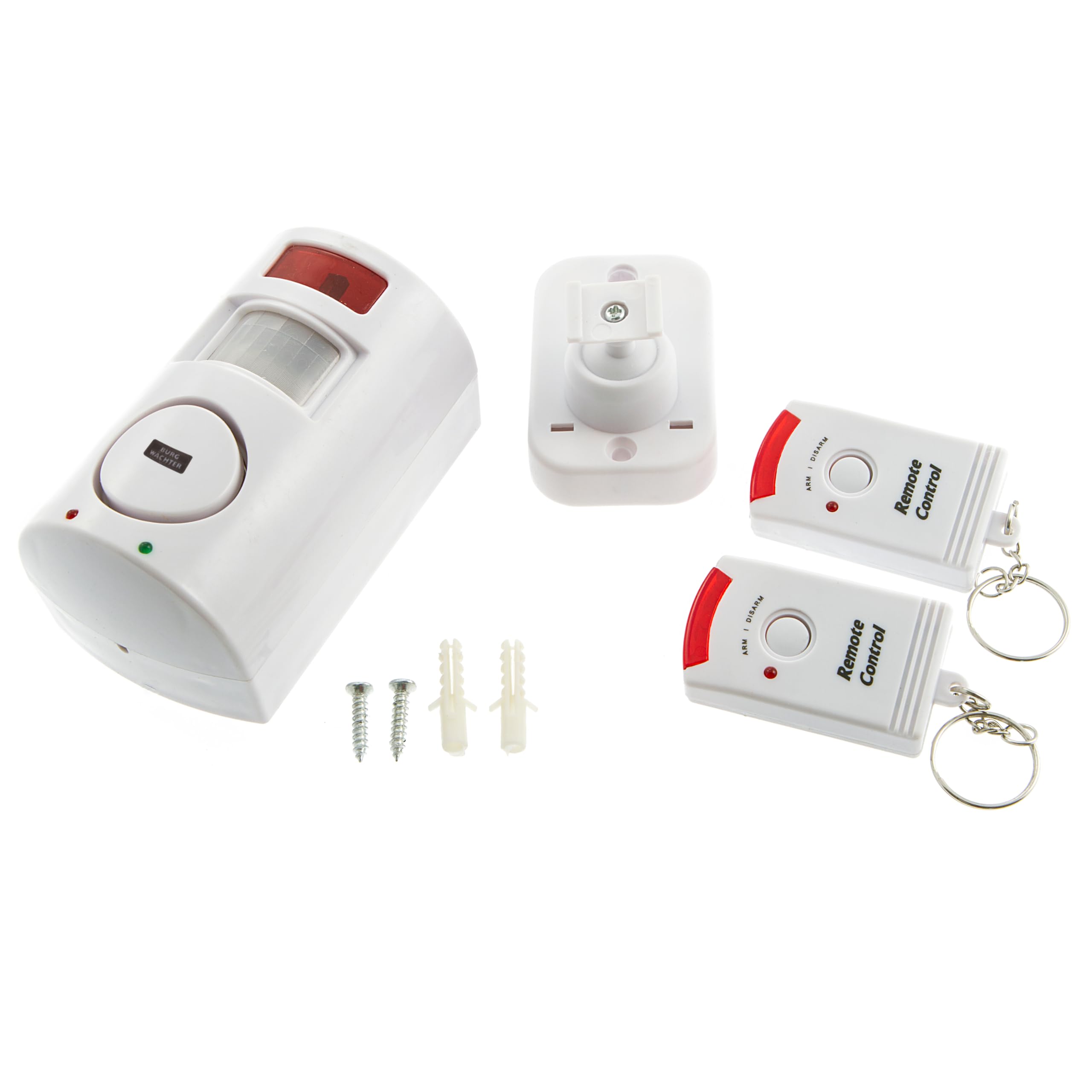 Sterling EA501 PIR Motion Sensor Alarm with 2 Remotes - White