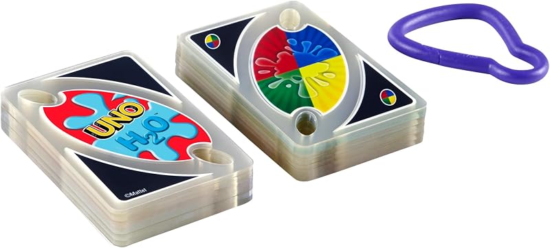 UNO H2O to Go – wasserfeste Karten, 2–10 Spieler, ab 7 Jahren