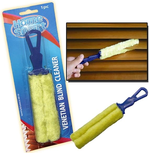 SOFT 2 PRONGED BLIND BRUSH CLEANER WASHABLE REUSABLE DUSTER