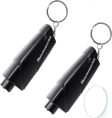 Amazon 車緊急脱出用ハンマー 脱出用ハンマー シートベルトカッター 付きの 緊急用ハンマー 安全ハンマー だっしゅつ用ハンマー レスキューハンマー ライフハンマー 緊急 緊急ツール 緊急脱出 だしゅつ用ハンマー 水中 使用可能 車脱出用ハンマー 車用