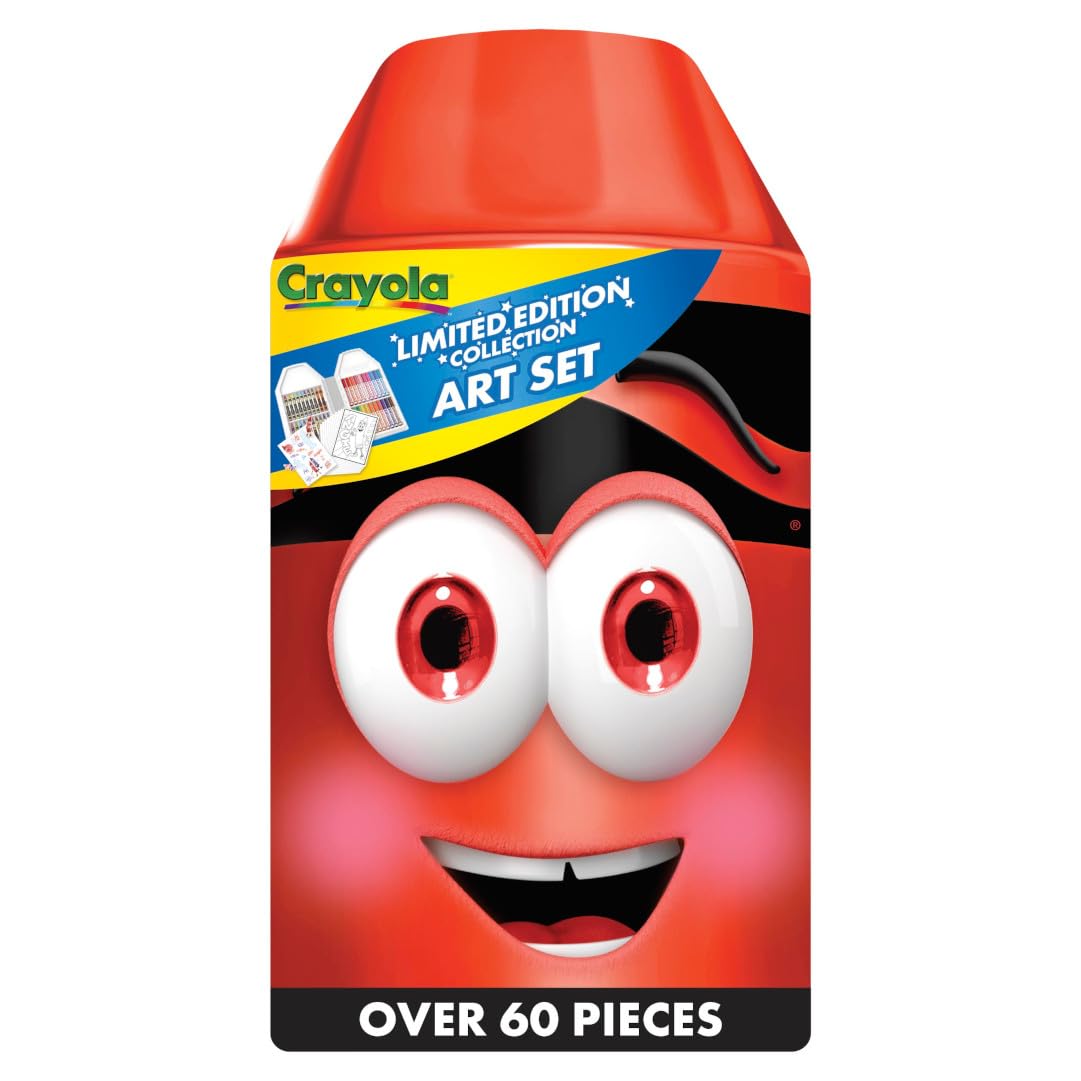 Crayola Coloring Set with Limited Edition Red Art