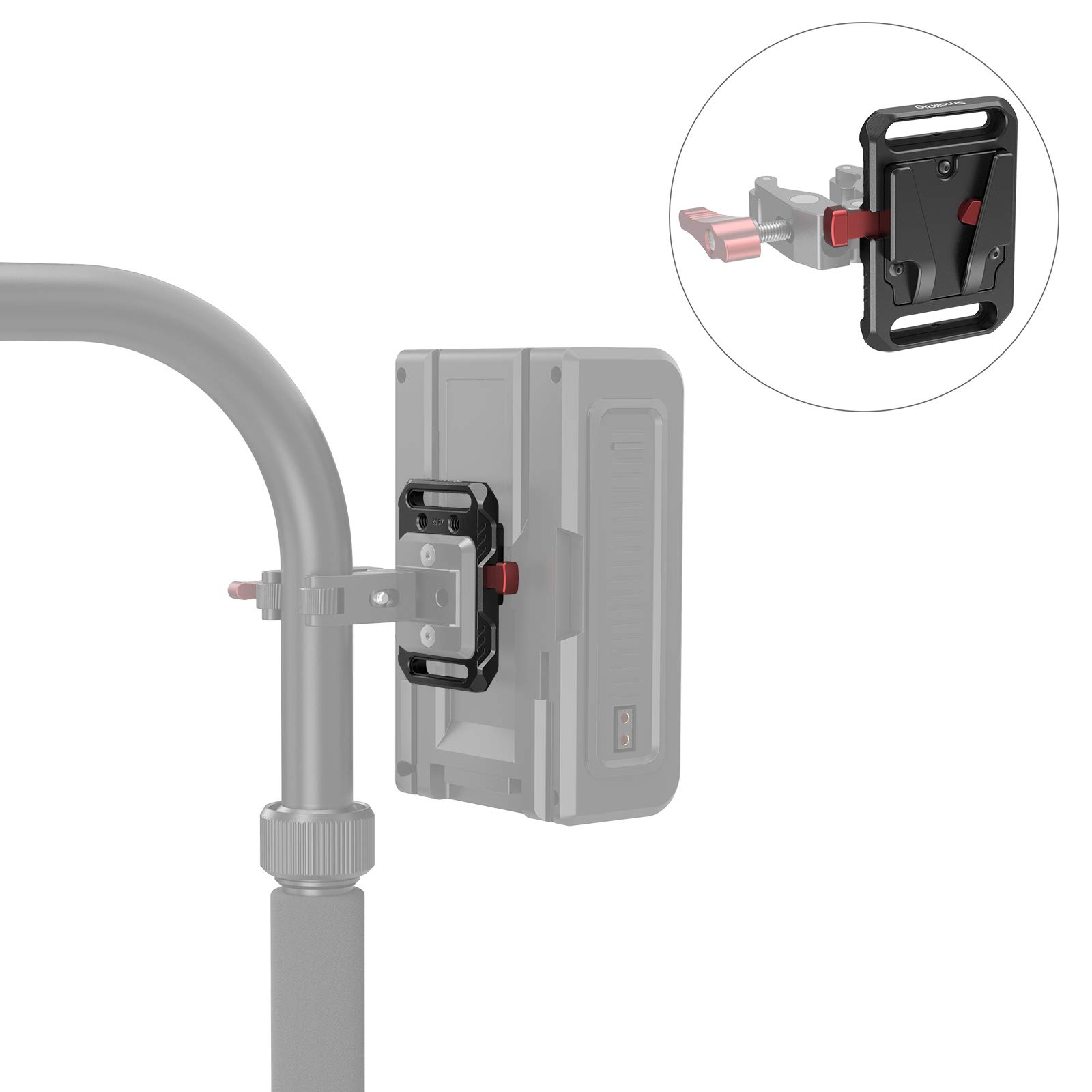 SmallRig Mini V Mount Battery Plate, V-Lock Mount Battery Plate with 1/4