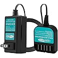 Creabest New Li-ion 12.6V Battery Charger Compatible with Hitachi 331065 BCL1015 BCL1015S 329370 329371 329389 (NOT for Ni-MH/Ni-Cd Battery)