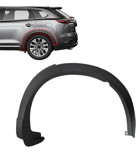 Autoelements Front Passenger Side Fender Flare Molding For 2017-2021 Mazda CX-5 - Primed, OE Style - View #5