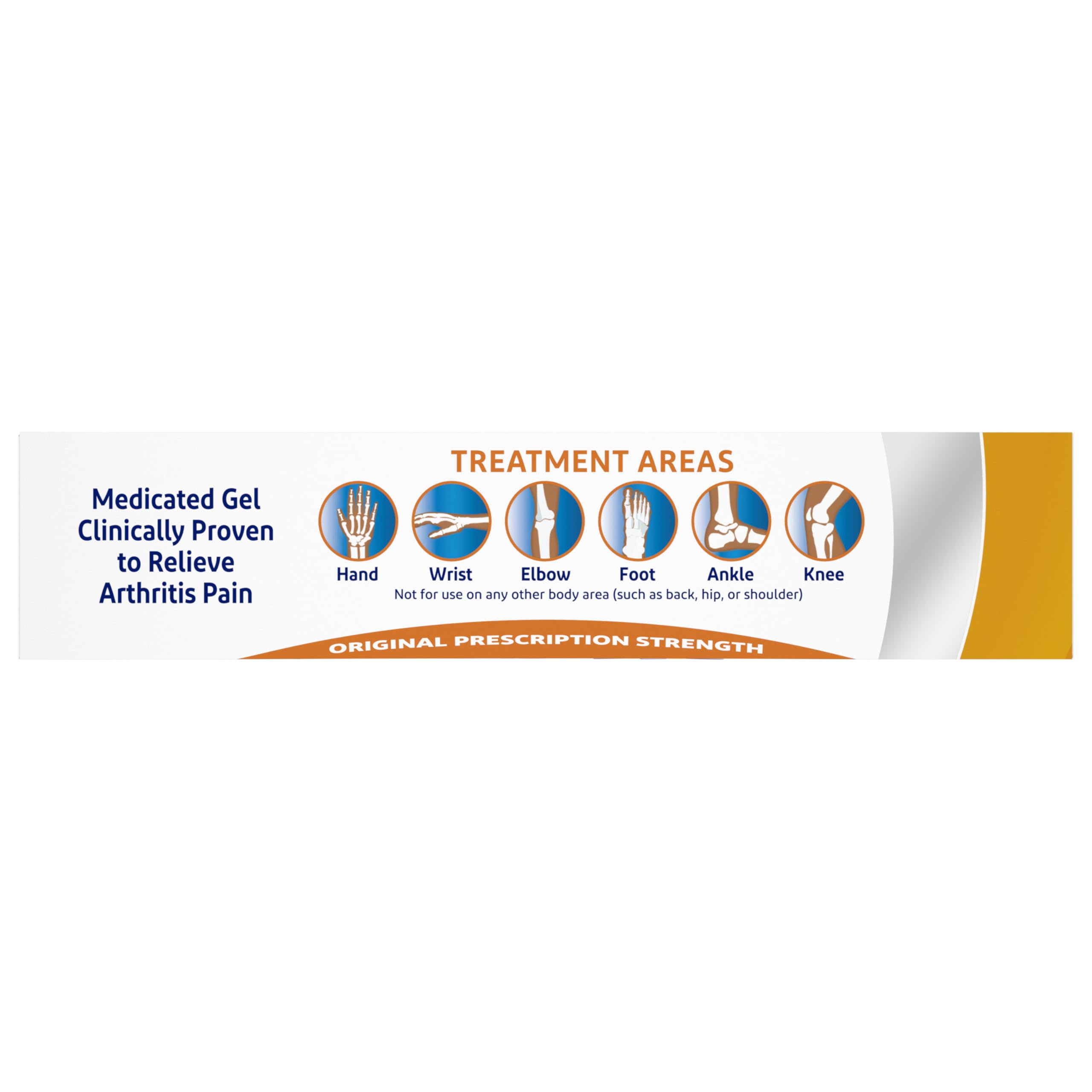 Voltaren Arthritis Pain Relief Gel, Diclofenac Sodium, 1% (NSAID), Clinically Proven Powerful Pain Reliever, No Prescription Needed, 1.7oz