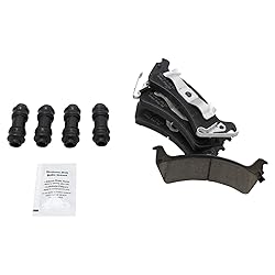 TRQ Rear Brake Pads Ceramic Compatible with