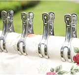 Coideal Beach Towel Clips 10 Pack Large Stainless Steel Clips Heavy Duty view 9