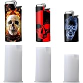 Actvty 3 Pieces Lighter Case Resin Molds Compatible with J5 J3 J6, Lighter Silicone Mold for Resin, Lighter Protective Cover Resin Molds