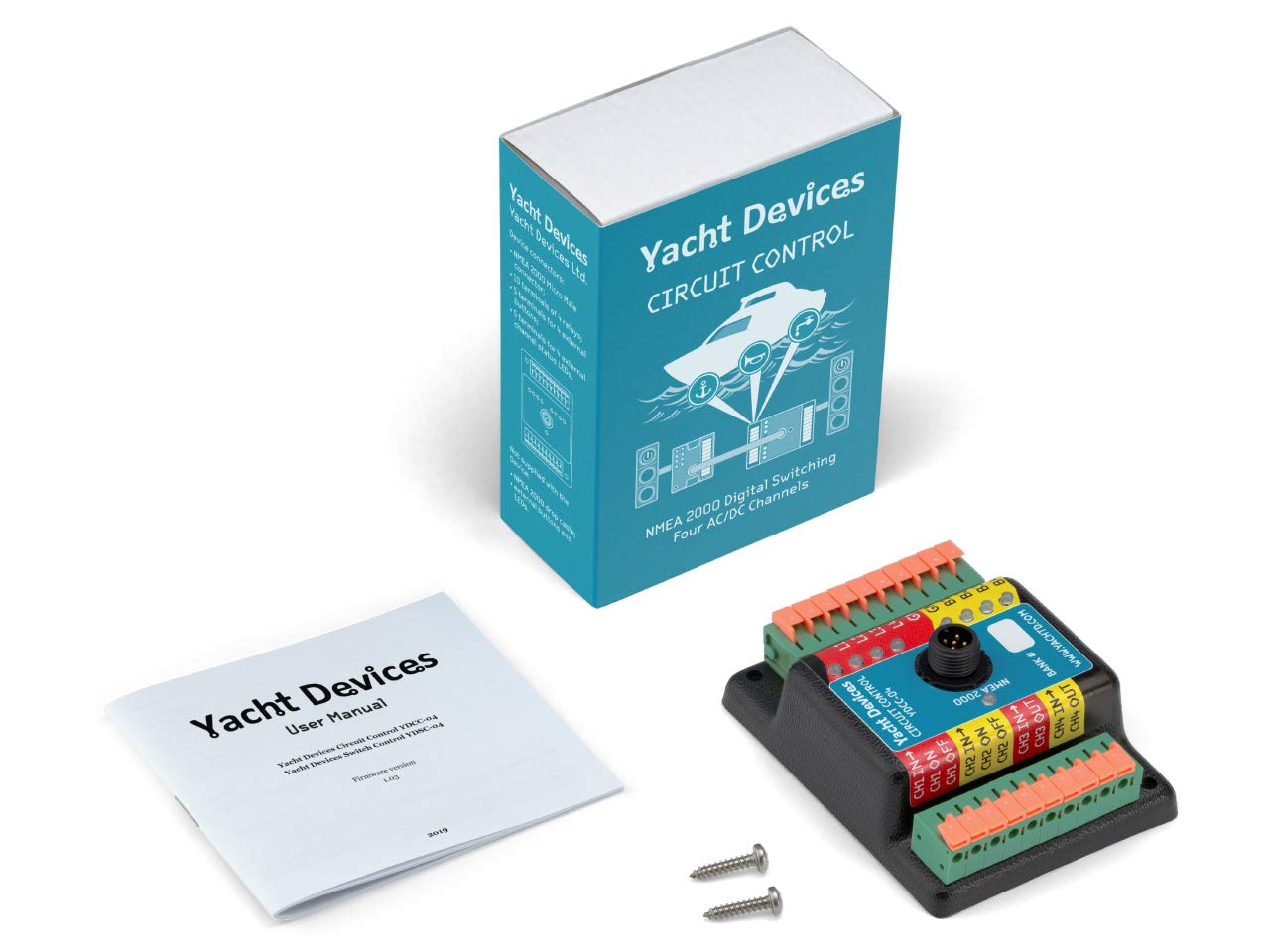Yacht Devices Circuit Control NMEA 2000 YDCC-04N Digital Switching