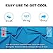 Balhvit Cooling Towel, Cool Towel for Instant Cooling Relief, Chilling Neck Wrap, Ice Cold Scarf for Men Women, Microfiber Bandana - Evaporative Chilly Towel for Yoga Golf Travel