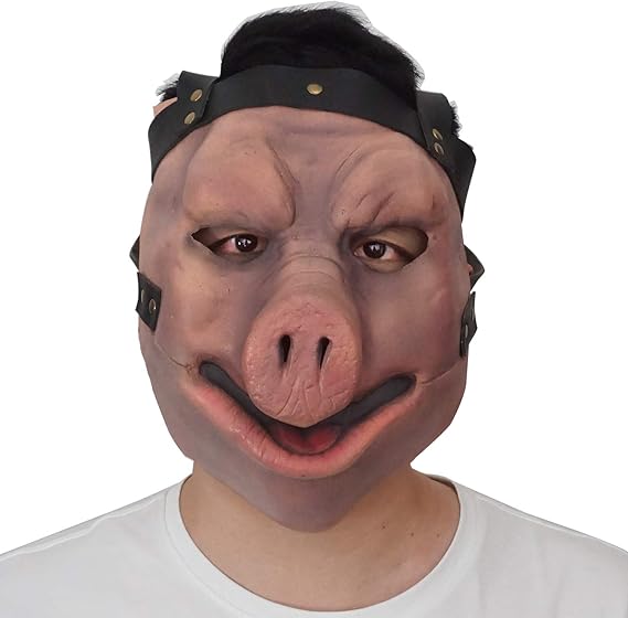 2020 Paul Pig Latex Mask Slipknot Fancy Dress Halloween Cosplay Music