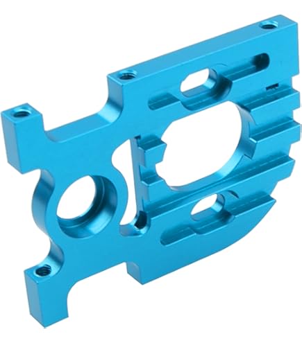 Amazon.com: Tamiya 300053666 Tt 01/DF Alu Motor Holder : Toys & Games