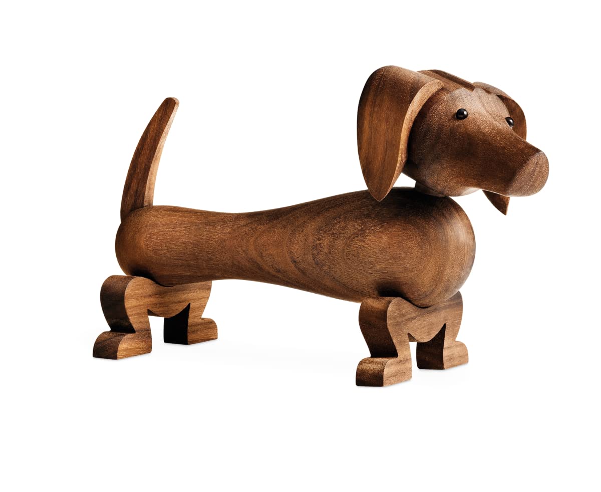 Kay Bojesen Dog Figurines 11 cm Wooden Figures Christmas Decoration Wood
