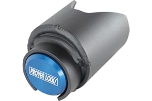 Proven Industries Model 2178 Trailer Lock, Fits Select 2-Inch Trailer Couplers, Secures Safety Chains, Made in The USA, (Blue)