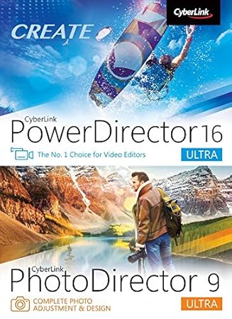 PowerDirector 16 & PhotoDirector 9 Ultra [PC Download]