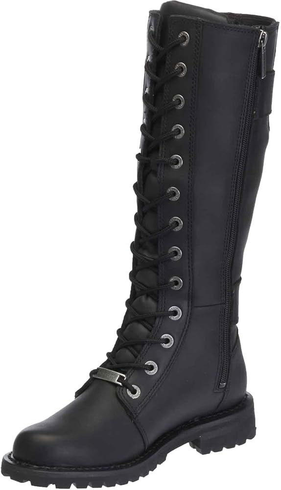 harley davidson knee high boots