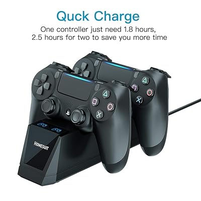 Buy Ps4 Controller Charger Homesuit Ps4 Charging Station With Dual Shock Usb And Led Indicator For Sony Playstation 4 Ps4 Ps4 Slim Ps4 Pro Controller Ps4 Charger Online In Japan B08bg1gst9