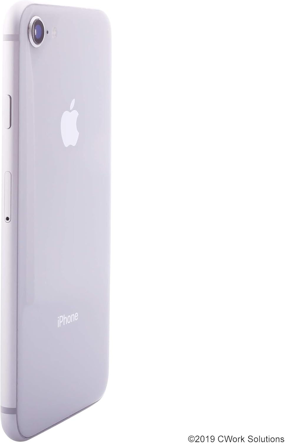 Apple iPhone 8, 64GB, Silver - Fully Unlocked (Renewed)