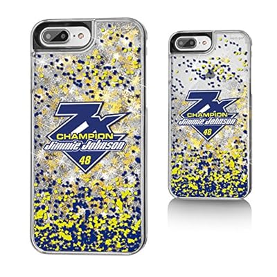 Jimmie Johnson 48 Gold Glitter iPhone 7+ Case NASCAR