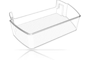 ALVAR UPGRADED MAN63948504 Refrigerator Door Shelf Bin Compatible with Lg Fridge Door Shelf Replacement LFXC22526D LMXS28626S LFXS26973S Door Shelf Basket Bin Kenmore Lg Refrigerator Door Bin Replacement
